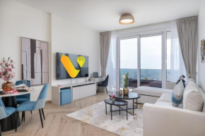 Vogue Al Wasl 1 Residence West 33rd Floor with Sea View , Prime Location walkable to Dubai Metro, Easy Access to Sheikh Zayed Road & Dubai World Trade Centre